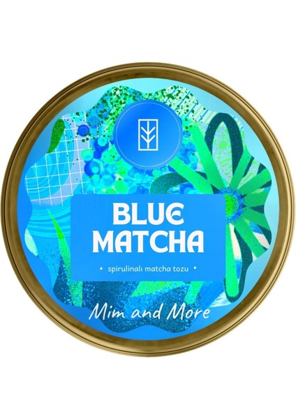 Blue Matcha - Mavi Spirulina Superfood Matcha Tozu, 25 gr
