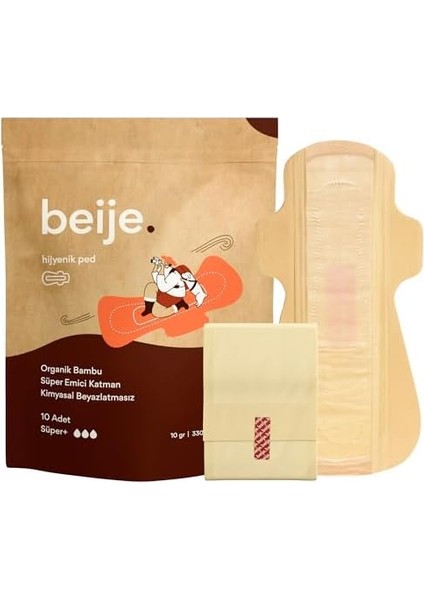 Beije 10&apos;lu Süper+ Ped fiyatları