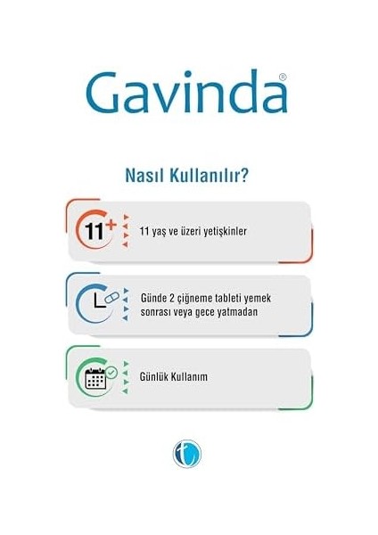 Gavinda 24 Çiğneme Tableti 83636