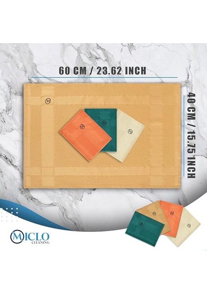 Cleanıng | Mikrofiber Temizlik Bezi | Sihirli Bez, Cam Bezi Ayna Bezi | 4lü Paket | Zümrüt Serisi fiyatları
