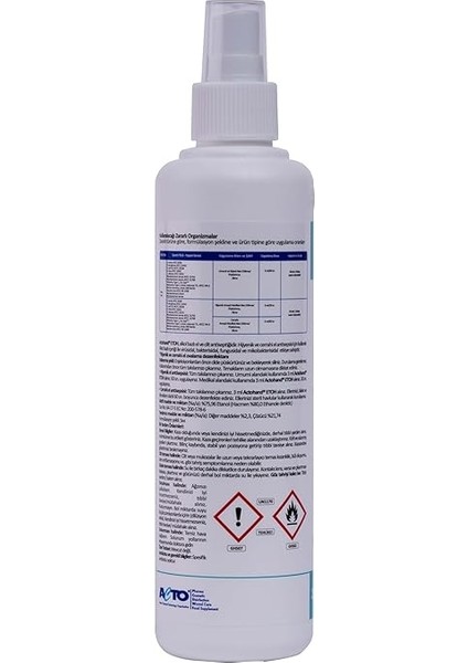 Etoh 250 ml – El ve Cilt Antiseptiği |%80 Etanol (V/v) Içerikli Hızlı Etkili Dezenfektan | Zararlı Mikroorganizmalara Karşı Etkin Koruma | Cilt Dostu, Hızlı Kuruyan Formül fırsatları