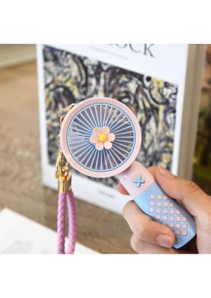 Şarjlı Mini Vantilatör Deri Anahtarlıklı fiyatları