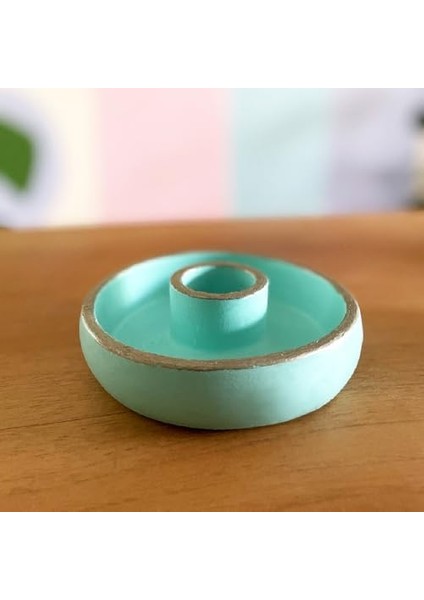 Santo Seramik Tütsülük | Turkuaz Rengi | Döküm Seramik Tozu | El fiyatları