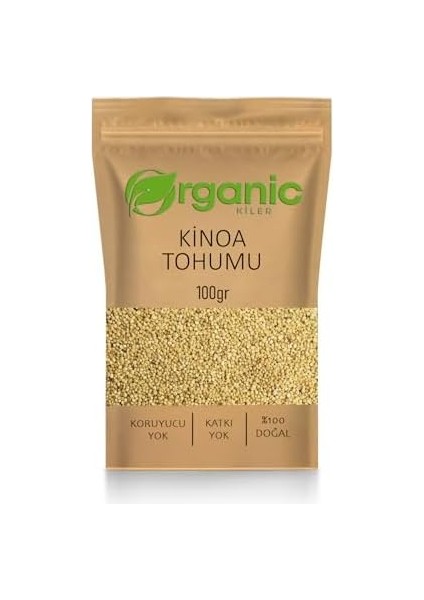 100GR Kinoa Tohumu – Glutensiz, Protein Kaynağı, Katkısız & Doğal