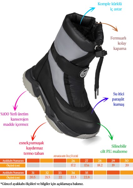 Alexis Fermuarlı Kız Çocuk Kar Botu fiyatları