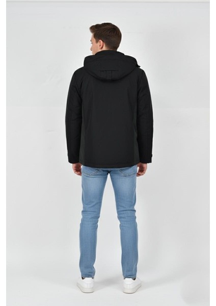 Erkek Kapüşonlu Spor Mont 2 Parça Regular Fit 3362 BGL-ST04898 fırsatları