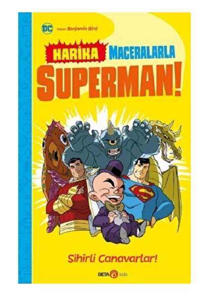 Dc Harika Maceralarla Süperman Sihirli Canavarlar