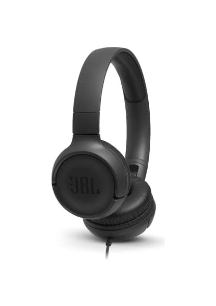 Jbl T500 Kulak Üstü Kulaklık, Katlanır Yapı, Kablolu, Mikrofonlu, 32MM Sürücü, Pure, 20 Hz – 20 Khz, Siyah fiyatları