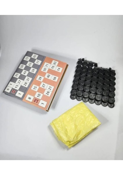 Yüksek Kalite 24 Kartlı Tombala Seti Aile Oyunu fiyatları