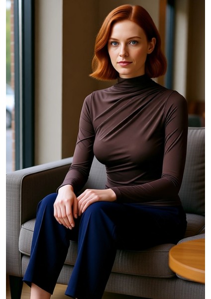 Moda Kare Yaka Örme Slim Düz Desen Casual Günlük Crop Kısa Kol Bluz fırsatları