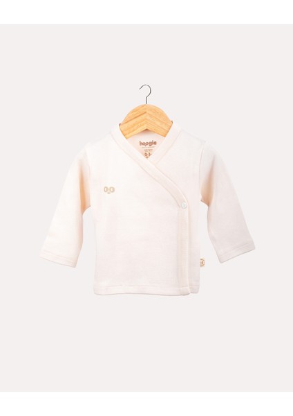 %100 Organik Pamuk Gots Sertifikalı 10’lu Yenidoğan Bebek Seti - Ekru