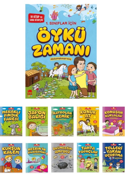 Öykü Zamanı (10 Kitap+Soru Kitapçığı)