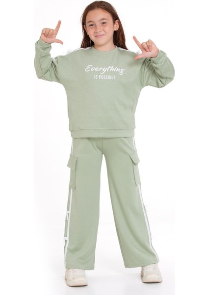 Possible Kız Çocuk Eşofman Takımı Yeşil