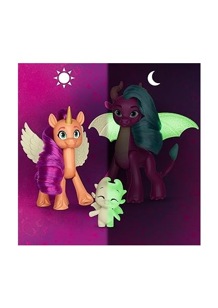 Little Pony: Hikâyeni Anlat Işık Saçan Ejderha Oyuncakları modelleri