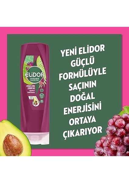 Doğanın Enerjisi Kalın ve Gür Avokado ve Üzüm Çekirdeği Yağı Bakım Kremi 1 Paket (1 x 350 Ml) modelleri