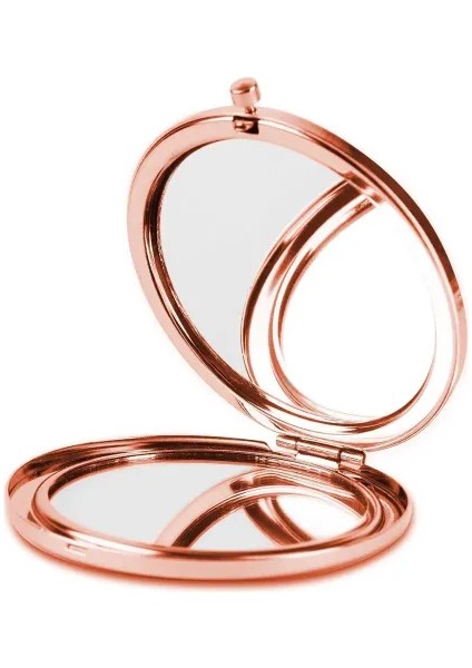 Promosyon Yuvarlak Cep Aynası Rose Renk fırsatları