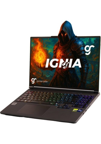 IGNIA GR16 Intel Core i9-14900HX 64GB DDR5 4TB SSD RTX 5070Ti 12GB 140W 16 inç 2.5K QHD+ 300Hz FreeDos Gaming Laptop fiyatları