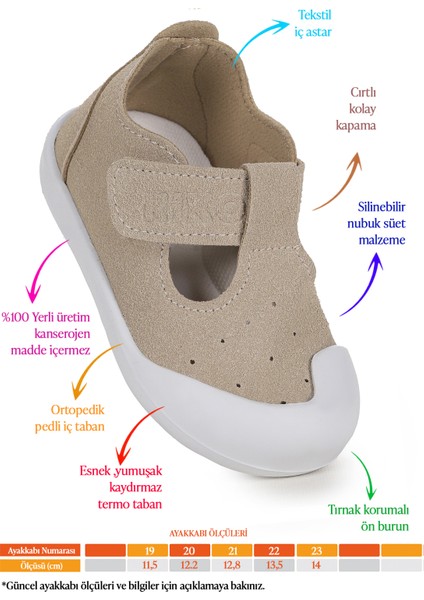 Elroy Ilk Adım Cırtlı Kız Bebek Günlük Ayakkabı fiyatları