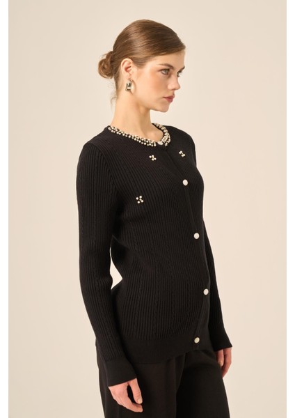 Inci ve Beyoğlu Detaylı Hırka Siyah 25090 fiyatları