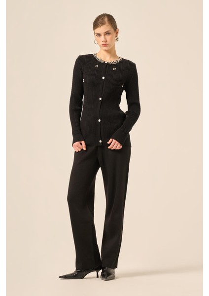 Inci ve Beyoğlu Detaylı Hırka Siyah 25090 fırsatları