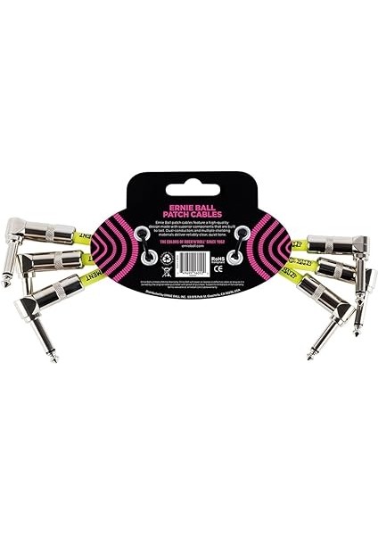 Ball 6" Çift Açılı Ara Kablolar 3'lü Paket Siyah fiyatları