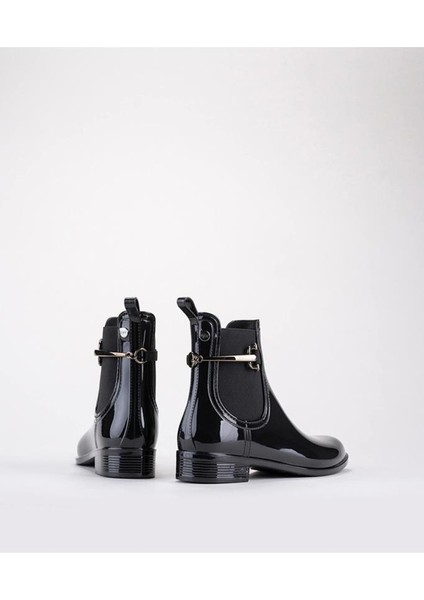 W10173 Urban Trabilla Waterproof Kadın Bot Siyah modelleri