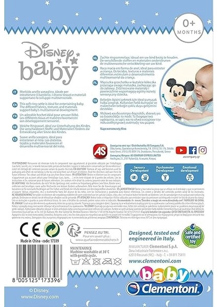 Bebek Mickey Yumuşak Halka Oyuncak modelleri