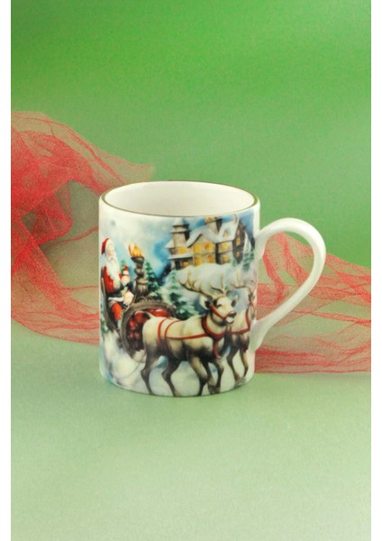 Merry X'mas Altın Yaldızlı Porselen Kupa fiyatları