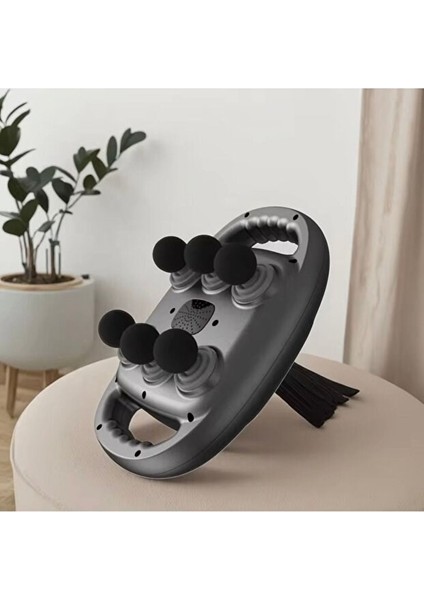 Şarjlı Geliştirilmiş 6 Başlıklı Fonksiyonlu Masaj Aleti 2000 Mah Masaj Tabancası fırsatları