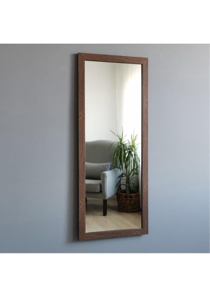 Ceviz Dekoratif Ayna 45X110 cm A207