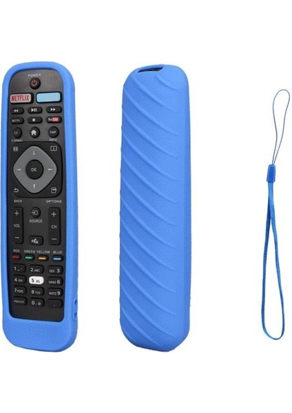 WK-24742 Silikon Kumanda Koruma Kılıfı Phılıps One+ Marka Için Uydundur