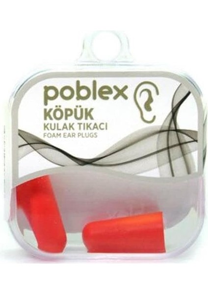 Köpük Kulak Tıkacı