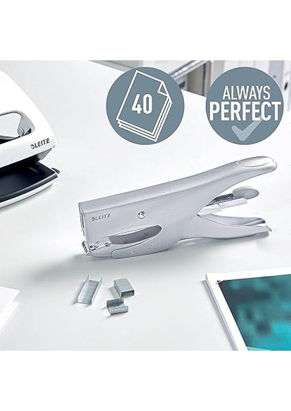 Pens Tipi Zımba, Mat Metal, 40 Sayfa Kapasiteli, 55490081 fiyatları