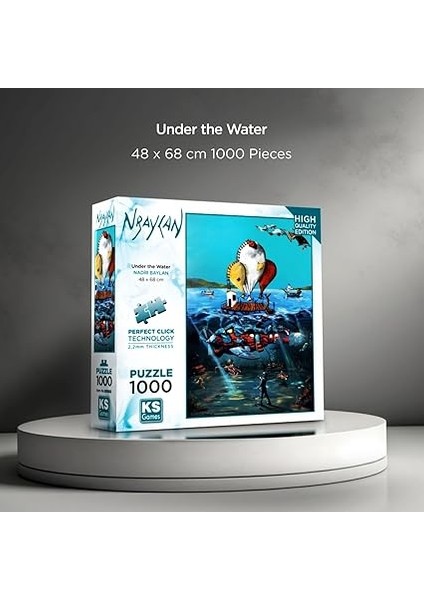 Under The Water 1000 Parça Puzzle -Ks Puzzle fiyatları