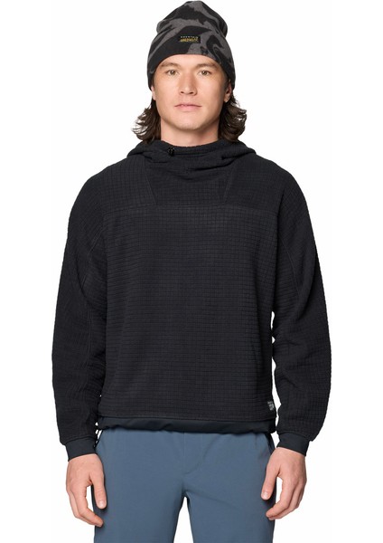 Summit Grid Big Grid Kapüşonlu Erkek Polar Üst