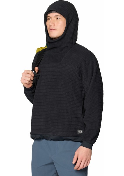 Summit Grid Big Grid Kapüşonlu Erkek Polar Üst