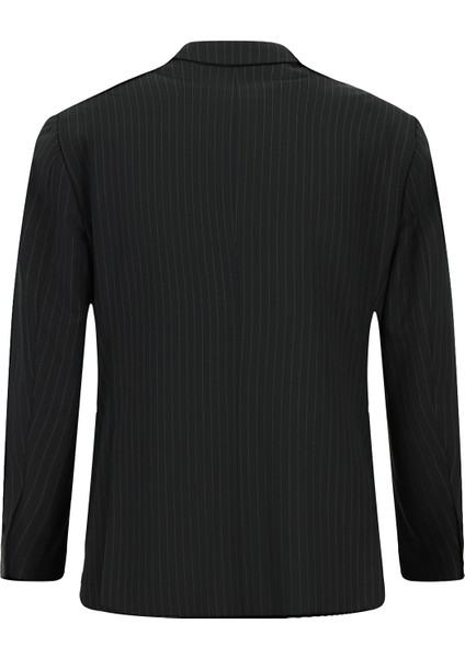 Regular Fit Yünlü Çizgili Takım Elbise modelleri