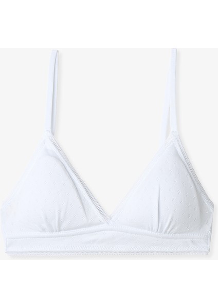 Kız Çocuk Leopar Desenli 2'li Pedli Alıştırma Sütyeni modelleri