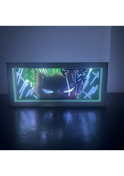 One Piece - Zoro LED Işık Kutusu
