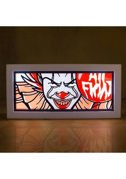 It (Pennywise) - LED Işık Kutusu