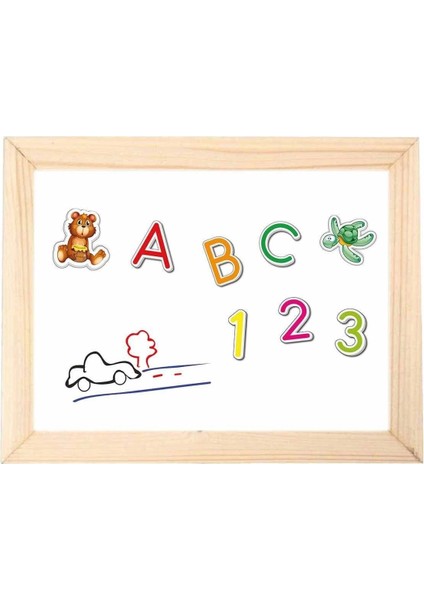 2250 Manyetik Çift Taraflı Tablet Ahşap Yazı Tahtası fiyatları