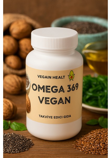 Vega | N Healt Omega 369 Vegan 1 Kutu 30 Capsule Takviye