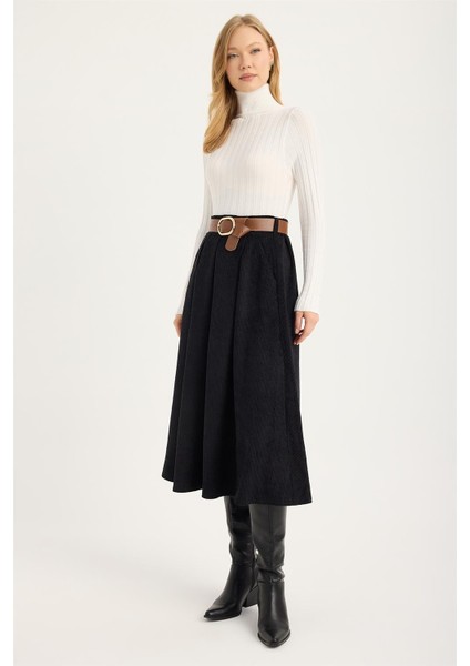 Kadife 2 Cepli Kemerli Pile Etek fiyatları