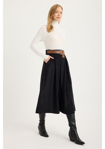 Kadife 2 Cepli Kemerli Pile Etek modelleri