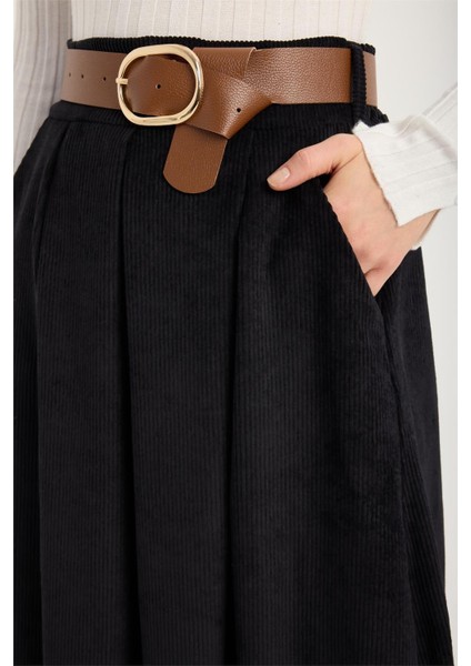 Kadife 2 Cepli Kemerli Pile Etek fırsatları