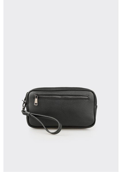 Siyah Erkek Küçük El Çantası