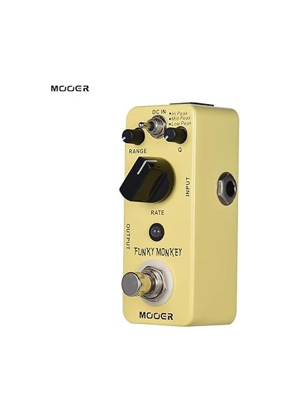 Funky Monkey Otomatik Wah Gitar Efekt Pedalı 3 Tepe Modu Gerçek Bypass Tam Metal Gövde modelleri