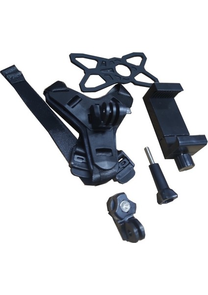KASK İÇİN AKSİYON KAMERA VE TELEFON TUTUCU MOD30 ALT ÇENE BAĞLANT fiyatları