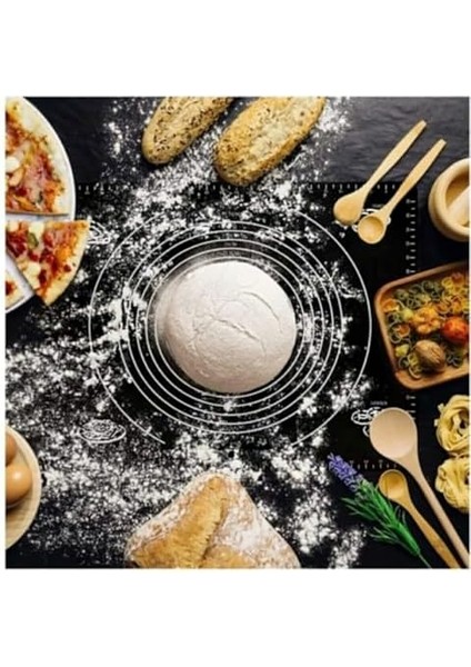 Hamur Matı (65X45, Siyah)