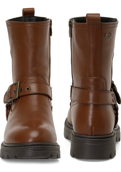 Marısol 5pr Taba Kadın Biker Bot indirimleri